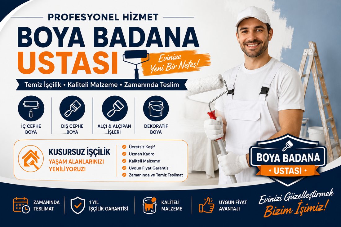 Emrez boya badana ustası – profesyonel boyacı